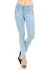 M.Michel Women's Jeans Colombian Design, Butt Lift, Levanta Pompa, Push Up, Skinny - Style M578