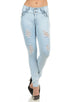 M.Michel Women's Jeans Colombian Design, Butt Lift, Levanta Pompa, Push Up, Skinny - Style M686