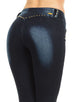 M.Michel Women's Jeans Colombian Design, Butt Lift, Levanta Cola, Push Up, Skinny - Style M687