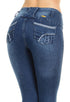 M.Michel Women's Jeans Colombian Design, Butt Lift, Levanta Pompa, Push Up, Skinny - Style M798