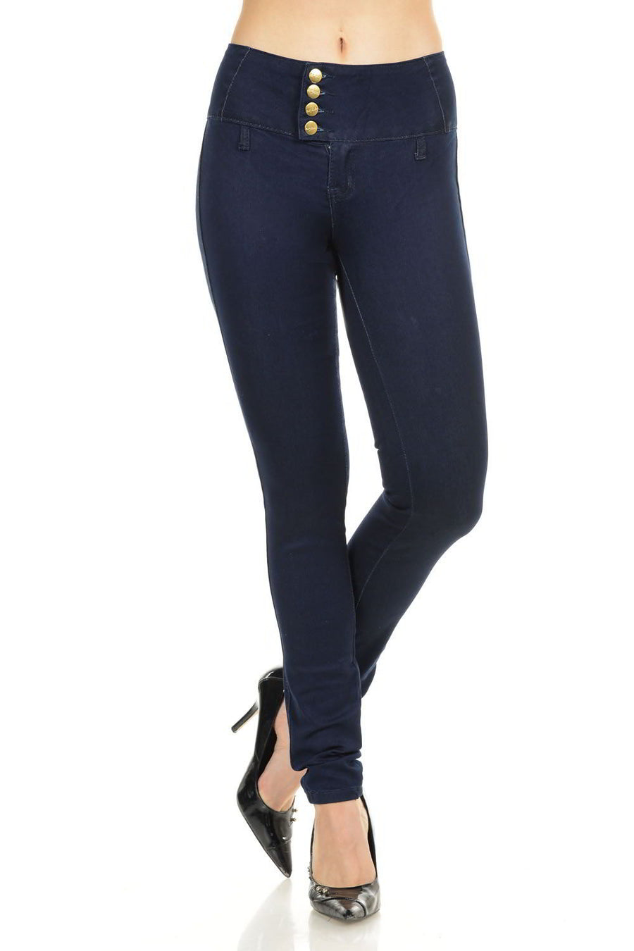 M.Michel Women's Jeans Colombian Design, Butt Lift, Levanta Pompa, Push Up, Skinny - Style M896