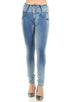 M.Michel Women's Jeans Colombian Design, Butt Lift, Levanta Pompa, Push Up, Skinny - Style M916