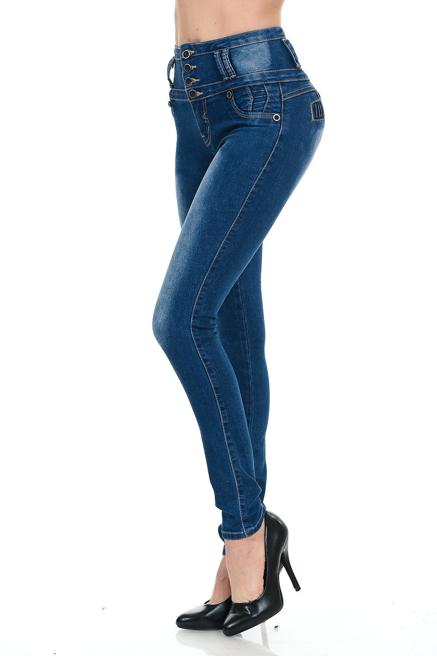 M.Michel Women's Jeans Colombian Design, Butt Lift, Levanta Cola, Push Up, Skinny - Style N2123