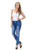 M.Michel Women's Jeans Colombian Design, Butt Lift, Levanta Cola, Push Up, Skinny - Style N237B