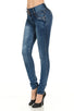 M.Michel Women's Jeans Colombian Design, Butt Lift, Levanta Pompa, Push Up, Skinny - Style Y1804