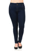 Pasion Women's Jeans - Plus Size - High Waist - Push Up - Style N585H-R