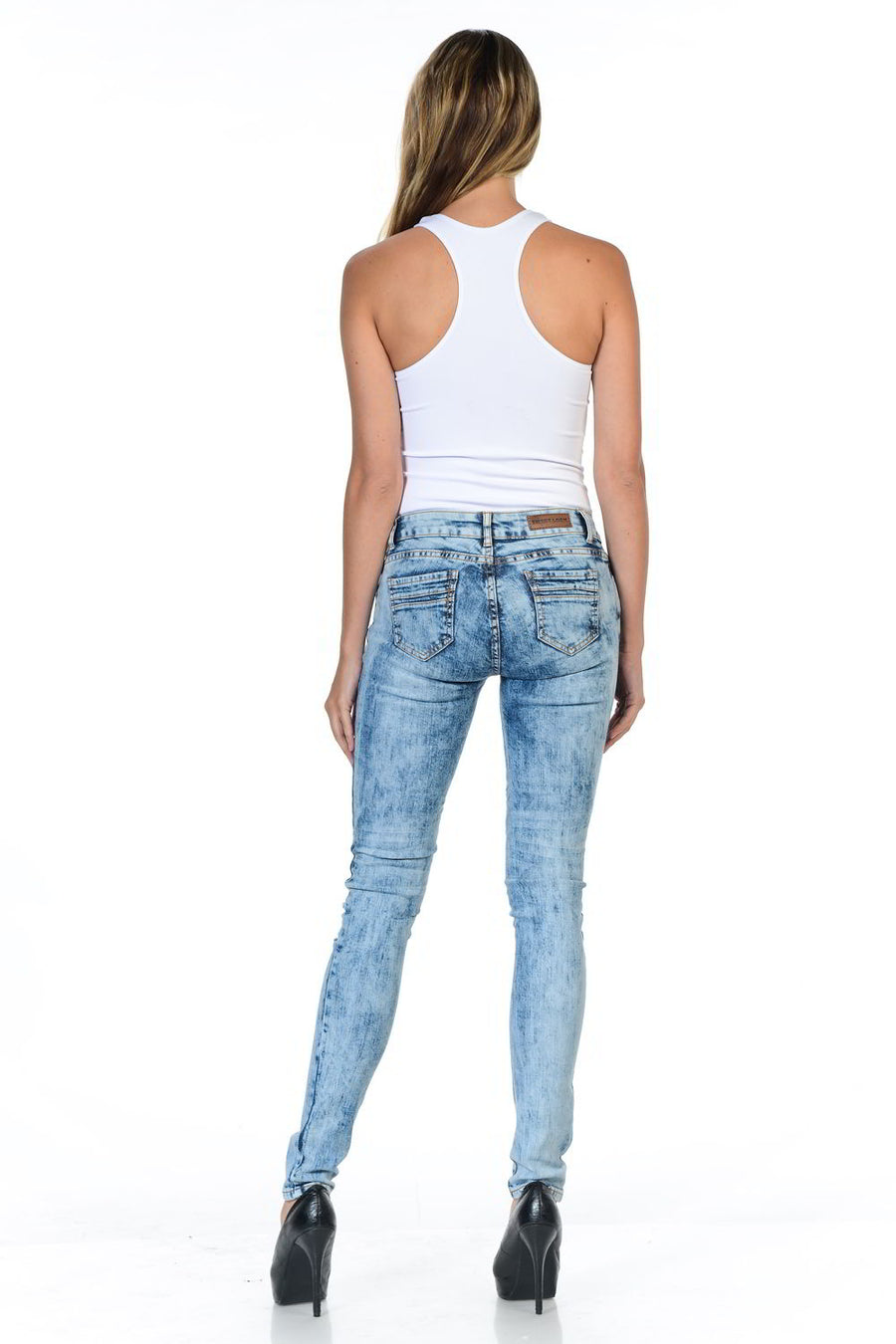 Sweet Look Premium Edition Women's Jeans - Push Up - Style CH186-R