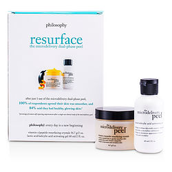 Microdelivery Peel Kit: Lactic/salicylic Acid Activating Gel 2oz & Vitamin C/peptide Resurfacing Crystals 2oz--2pcs