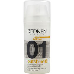 Outshine 01 Anti-frizz Polishing Milk 3.4 Oz (packaging May Vary)