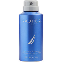 Nautica Blue By Nautica Deodorant Body Spray 5 Oz