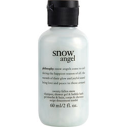 Snow Angel Shampoo, Shower Gel & Bubble Bath 60ml/2oz