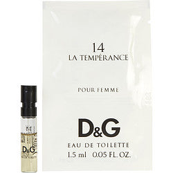 D & G 14 La Temperance By Dolce & Gabbana Edt Spray Vial