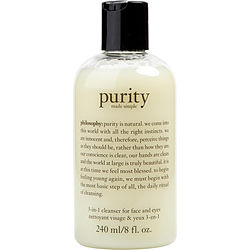 Purity Made Simple - 3-in-1 Cleanser For Face And Eyes --240ml/8oz