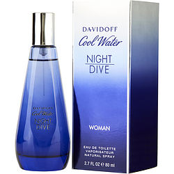 Cool Water Night Dive By Davidoff Edt Spray 2.7 Oz