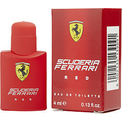 Ferrari Scuderia Red By Ferrari Edt .13 Oz Mini