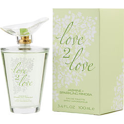 Love 2 Love By Love 2 Love Jasmine & Sparkling Mimosa Edt Spray 3.4 Oz