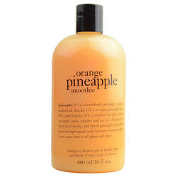 Orange Pineapple Smoothie Shampoo, Shower Gel & Bubble Bath --480ml/16oz