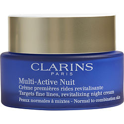 Multi-active Night Targets Fine Lines Revitalizing Night Cream ( Normal To Combination Skin ) --50ml/1.6oz