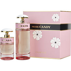 Prada Candy Florale By Prada Edt Spray 2.7 Oz & Edt Spray 1 Oz