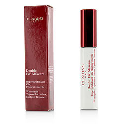 Clarins Double Fix Mascara (waterproof Topcoat For Lashes, Eyebrow Groomer) --7ml/0.2oz By Clarins