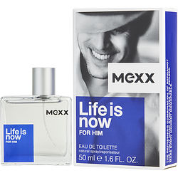 Mexx Life Is Now For Him By Mexx Edt Spray 1.6 Oz