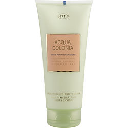 4711 Acqua Colonia By 4711 White Peach & Coriander Body Lotion 6.8 Oz