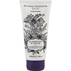 Woods Of Windsor Blackberry & Thyme By Woods Of Windsor Nourishing Hand Cream 3.4 Oz