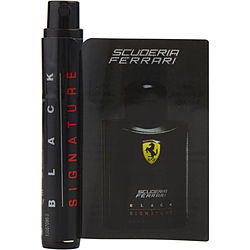 Ferrari Scuderia Black Signature By Ferrari Edt Spray Vial