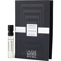 Lalique Hommage Voyageur By Lalique Edt Spray Vial On Card