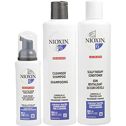 Set-3 Piece Maintenance Kit System 6 With Cleanser 10.1 Oz & Scalp Therapy 10.1 Oz & Scalp Treatment 3.38 Oz