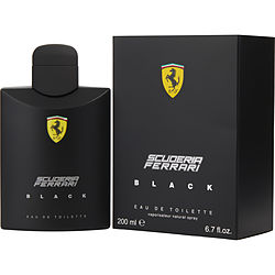 Ferrari Scuderia Black By Ferrari Edt Spray 6.7 Oz