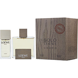 Loewe Gift Set Solo Loewe Cedro By Loewe