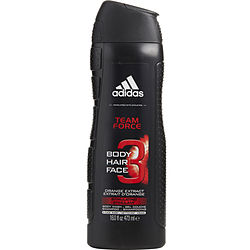 Adidas Team Force By Adidas 3 In 1 Face And Body Shower Gel 16 Oz