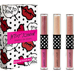 Betsey Johnson Double Ended Lip Gloss -- 3x  4ml/0.14 Fl Oz By Betsey Johnson