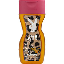 Playboy Play It Wild By Playboy Shower Gel 8.4 Oz