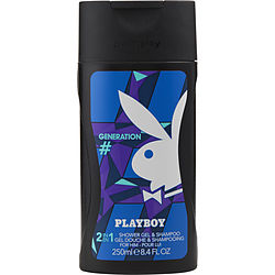 Playboy #generation By Playboy Shower Gel & Shampoo 8.4 Oz