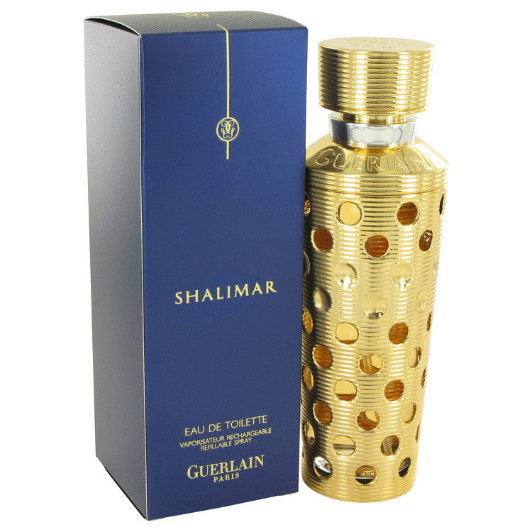 SHALIMAR by Guerlain Eau De Toilette Spray Refillable 3.1 oz for Women