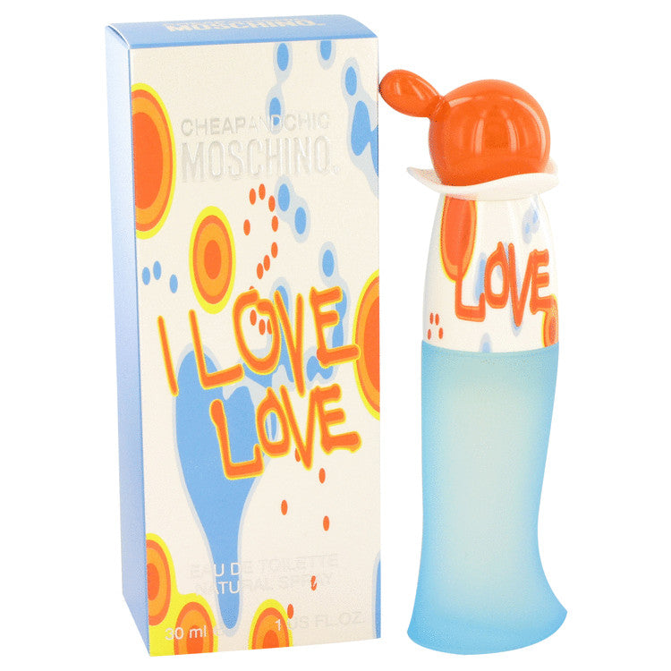 I Love Love by Moschino Eau De Toilette Spray 1 oz for Women