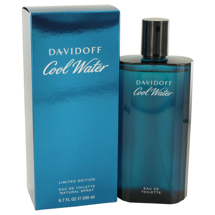 COOL WATER by Davidoff Eau De Toilette Spray 6.7 oz for Men