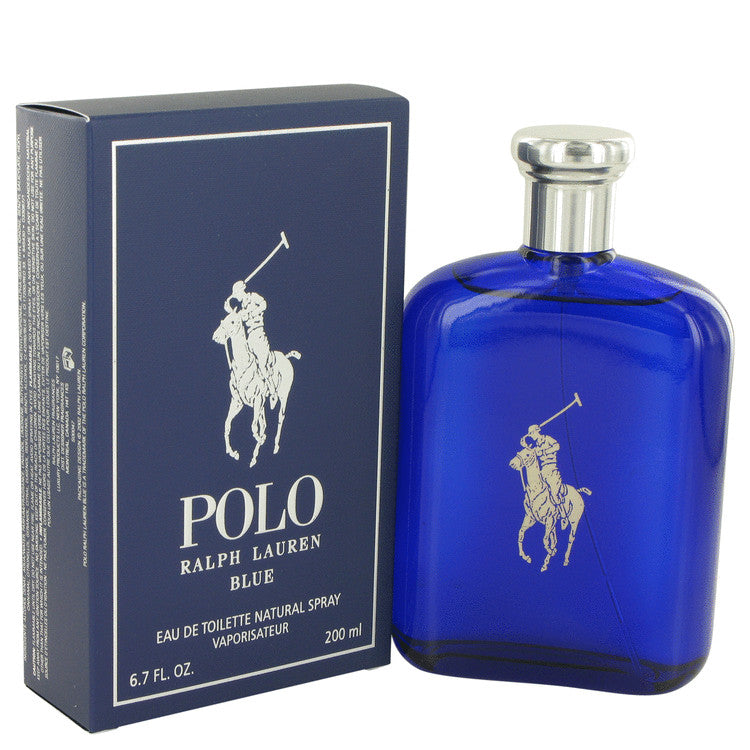 Polo Blue by Ralph Lauren Eau De Toilette Spray 6.7 oz for Men