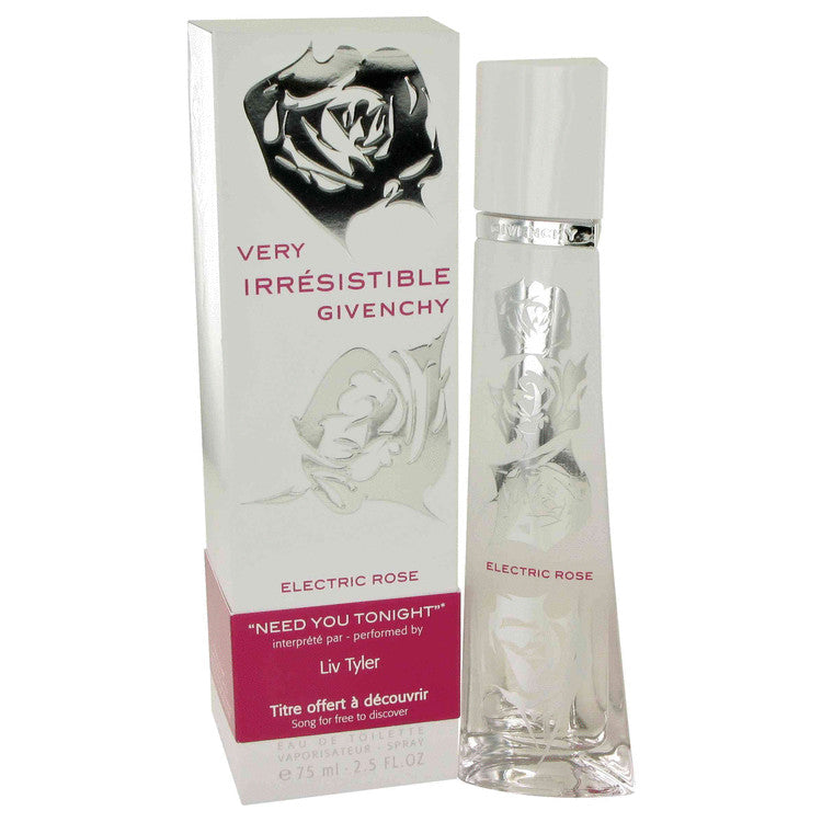 Very Irresistible Electric Rose by Givenchy Eau De Toilette Spray 2.5 oz for Women