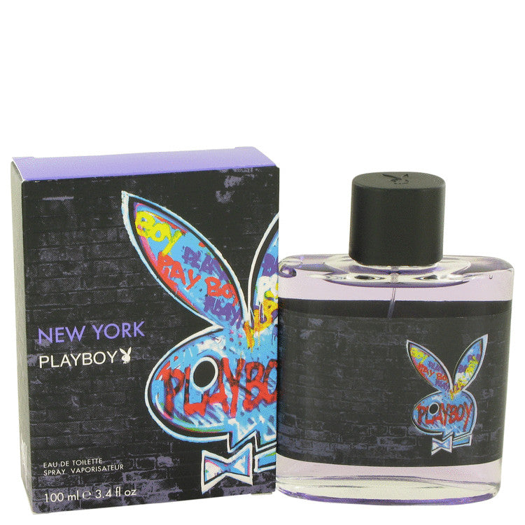 New York Playboy by Playboy Eau De Toilette Spray 3.4 oz for Men