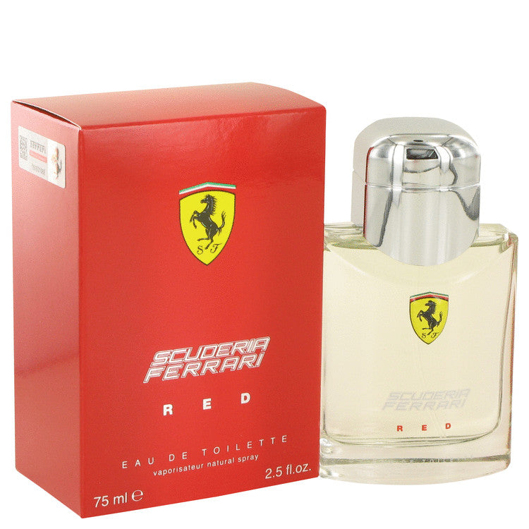 Ferrari Scuderia Red by Ferrari Eau De Toilette Spray 2.5 oz for Men