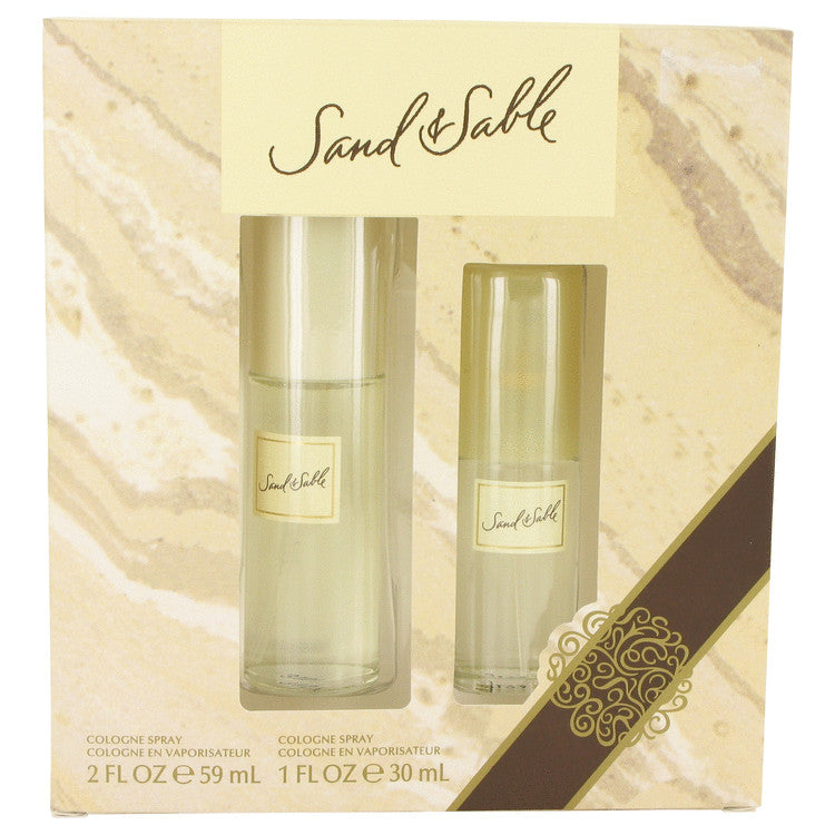 SAND & SABLE by Coty Gift Set -- 2 oz Cologne Spray + 1 oz Cologne Spray for Women