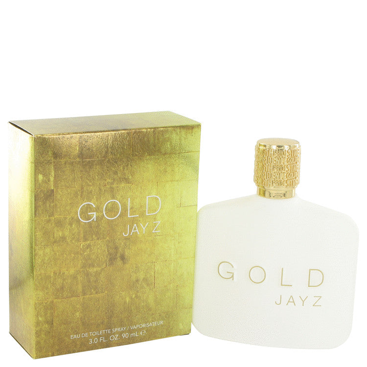 Gold Jay Z by Jay-Z Eau De Toilette Spray 3 oz for Men