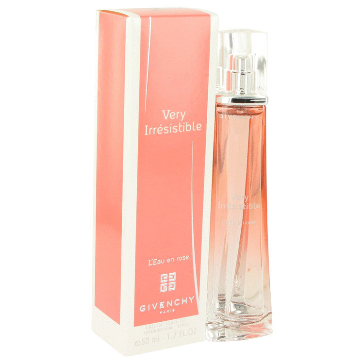 Very Irresistible L'eau En Rose by Givenchy Eau De Toilette Spray 1.7 oz for Women