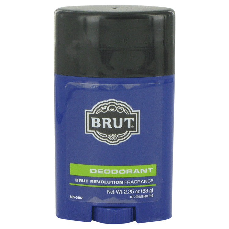 Brut Revolution by Faberge Deodorant Stick 2.25 oz for Men