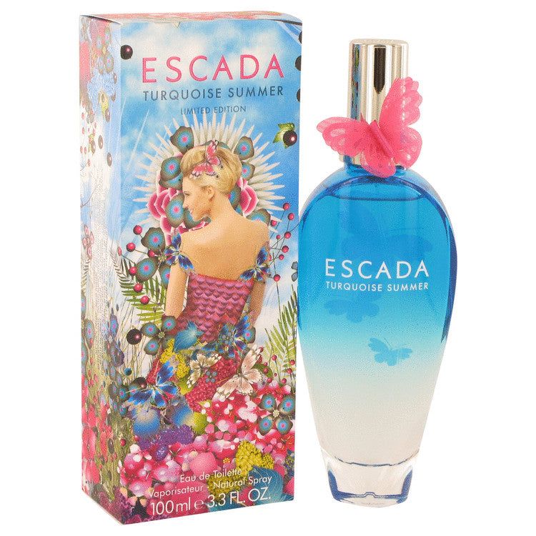 Escada Turquoise Summer by Escada Eau De Toilette Spray 3.4 oz for Women