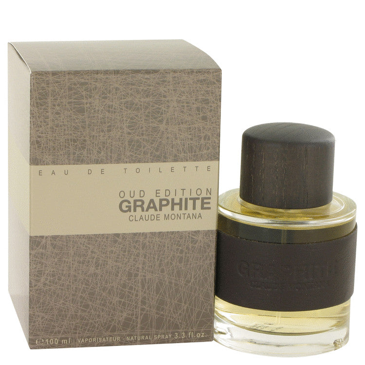 Graphite Oud Edition by Montana Eau De Toilette Spray 3.3 oz for Men