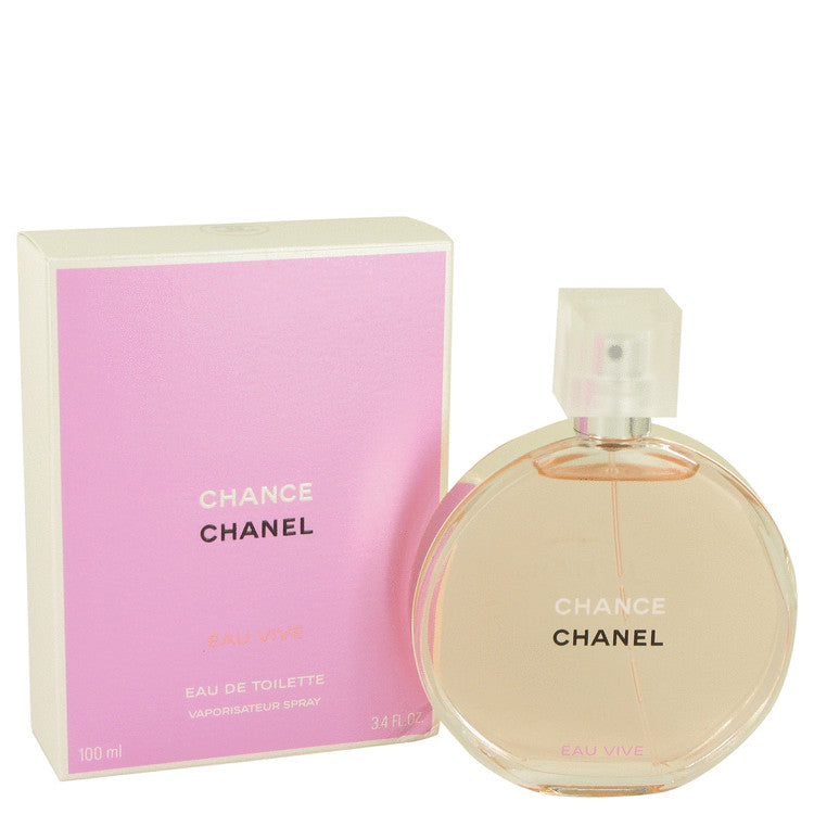 Chance Eau Vive by Chanel Eau De Toilette Spray 3.4 oz for Women